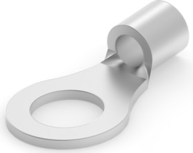 Uninsulated ring cable lug, 1.0-2.5 mm², AWG 17 to 13, 5.21 mm, M3, metal, 1377172-8