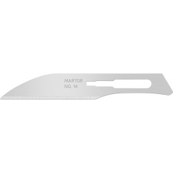 Martor 14.50 Scalpel Blade High-Quality Steel 10Pieces Fit Grafix Trimmex