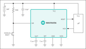 125nA nanoPower Supervisory Circuits with Capacitor-Adjustable Reset and Watchdog Timeouts