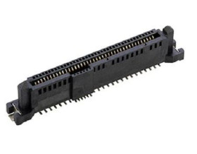 Złacze krawędziowe PCB 68-pinowe, raster 0.8 mm, 1.27 mm 2-rzędowe, Amphenol Communications Solutions