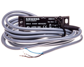 Wyłącznik magnetyczny bezpieczeństwa prostokątny 25x88mm 2R przewód 3m /bez aktywatora 3SE6704-2BA/ 3SE6604-2BA