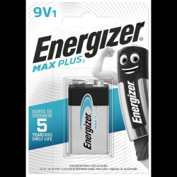 Bateria alkaliczna 6LR61 9V Energizer Max Plus – 1 sztuka (blister)