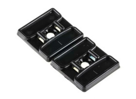 Mocowanie opaski kablowej samoprzylepne, 29.2mm x 29,2 mm, kolor: Czarny, 50-szt., RS PRO