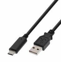 KAB120AC.01C Kabel Wtyk USB typu A - Wtyk USB typu micro C, 1m czarny