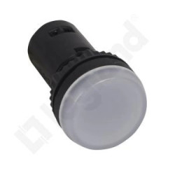 Lampka sygnalizacyjna LED IP69 biała 130VAC Osmoz 024605
