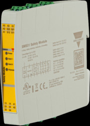 Security module, 3 Form A (N/O) + 1 Form B (N/C), 6 A, 250 V (AC), SMS31