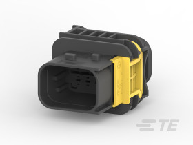 Złącze samochodowe 8-pinowe TE Connectivity 2-rzędowe Żeński 20A HDSCS Wciskane Obudowa z klapką
