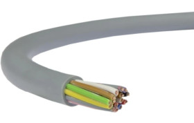 Przewód sterowniczy LIYY 300/300V 16x0,14 szary linka TKD /100m/