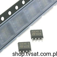 M93C46-MN3T 1kBit Serial EEPROM SMD-SO8 STM