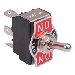 R13-28D-01 On-Off-On 12mm Toggle Switch SPDT 20A 12VDC