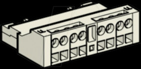 GVAE113 Auxiliary switch, TeSys GVAE, 1 NC, 1 NO, front