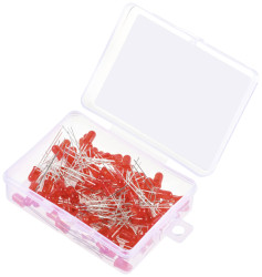 Dioda LED THT TRU COMPONENTS TC-11441720, 5 mm, 420 mcd, 100 szt.