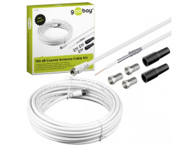 zestaw koncentrycznych kabli antenowych 100 dB