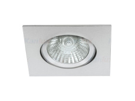 Oczko halogenowe, oprawa sufitowa punktowa ruchoma TESON AL-DTL50 220-240V 50W JDR GU10 aluminium 07371 KANLUX