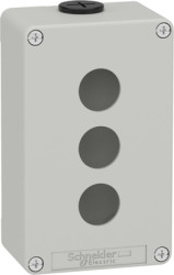 Enclosure, 80 x 130 x 51.5 mm, gray, for M20 cable entry, XAPD2203