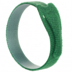 Opaski rzepowe 20x200mm BTB Straps zielone 10szt. do organizacji kabli