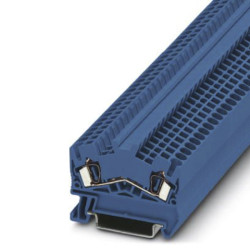 Kostka zaciskowa na szynie DIN Phoenix Contact poziomy: Pojedynczy 28 → 12AWGZacisk sprężynowy STS 2.5 BU 31A