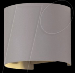 7083 V-TAC Beam-exterior-lamp, grau, 3000 K, abgerundet