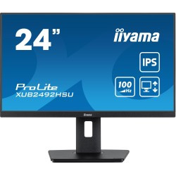 Monitor LED IIYAMA XUB2492HSU-B6 24 cale IPS HDMI DP USB 0,4ms 100Hz