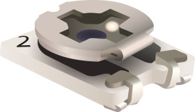 Potencjometr dostrojczy SMD 0.1W