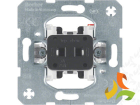 Wyłącznik zwierny przycisk do nasadki na kartę hotelową (zestyk zmienny 2A) mechanizm one.platform 505601 HAGER