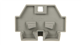 Ścianka Końcowa Z Mocowaniem Śrubowym Szara 262-361 /50Szt./