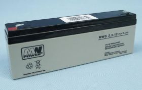12V/2,3Ah 178x35x61 DŁU F1 MWS AKUMU.AGM