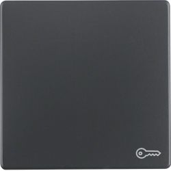 Klawisz z nadr. symb. "klucz" łącz. 1-kl., antracyt, aks