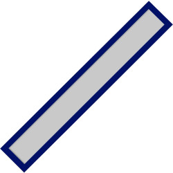 Magnetoplan 1131703 Magnetic frame Blue A4 portrait A5 landscape Whiteboards