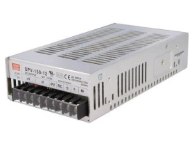 SPV-150-12 Zasilacz impulsowy do wbudowania programowalny 150W 12VDC 12,5A