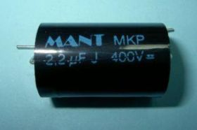 2,2uF/400V AUDIO KOND.MKP MANT