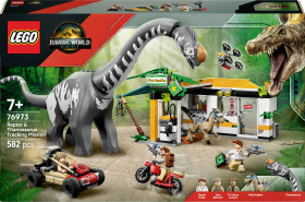 LEGO® JURASSIC WORLD™ LEGO Jurassic World LEGO - Jurassic World Raptor & Titanosaurus Große Fährtensuche 76973, 1 szt.