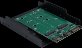 88885372 V2 Carrier frame 2x M.2 SATA SSD