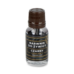 Barwnik do żywicy epoksydowej Royal Resin Crystal - perłowy w płynie - 15 ml - czarny