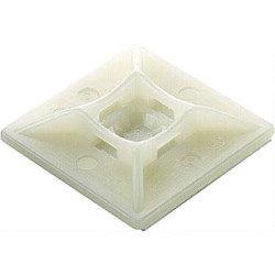 Gniazdo montażowe do opasek kablowych Weidmüller 1697960000 Weidmüller CBH 27/27 SW 1697960000 splotka 4-krotna 100 szt.