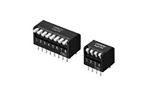 Przełącznik DIP 3-pozycyjny 3PST THT 25 mA IP40 -20 → +70°C