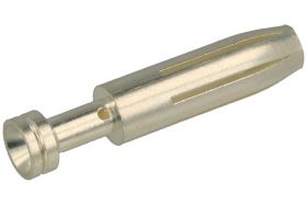 Terminal żeński; Han E; 09330006214; 1 tor; metal; proste; na przewód; zaciskany; 16A; srebrny; srebrzone; 0,75mm2; Harting; RoH