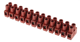 Złącze wtykowe do druku 12-żyłowe RS PRO rozmiar żyły 2,5 mm² Wkręcane Nylon Przewlekany