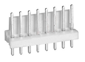 Złącze szpilkowe 8-pinowe raster: 2.54mm -rzędowe TE Connectivity Przewlekany 5.0A 250.0 V.