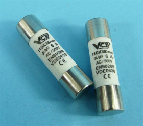 6A/10x38mm gG ZWŁ.CER.BEZP.500V