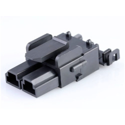Molex 428160212 Mini-fit Sr. Receptacle 2-pin 10mm Pitch Black Housing