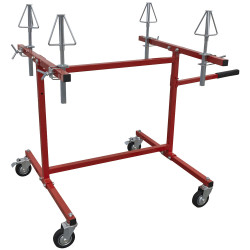 Sealey MK74 Alloy Wheel Repair/Painting Stand - 4 Wheel Capacity