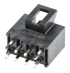Wtyk PCB 8-pinowe raster: 2.5mm 2-rzędowe Molex Przewlekany 6.5A 300.0 V.