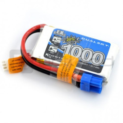 Pakiet Li-Pol Dualsky 1000mAh 35C 2S 7.4V