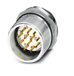 Złącze wielostykowe przemysłowe 12-pinowe M23 Montaż przedni Wtyczka Phoenix Contact