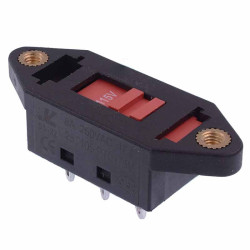 On-On Voltage Selector Slide Switch DPDT 6A