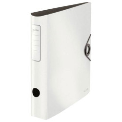 Leitz 10481001 Folder Active A4 65mm White 2 Brackets For Filing