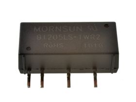Przetwornica; B1205LS-1W; konwerter DC/DC; 12V (10,8÷13,2)V; DC; 5V; DC; 200mA; 1W; izolowany; 1kV; SIL7; przewlekany (THT); Mor