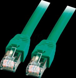 K5528GN.2 RJ45 patch cable S/FTP, Cat. 8.1, BC, LSZH, 2 m, green