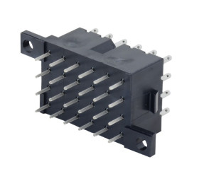 Zacisk zgniatany 12 -pinowe 4 -rzędowe raster: 5.08mm Oblicz Montaż na płytce drukowanej